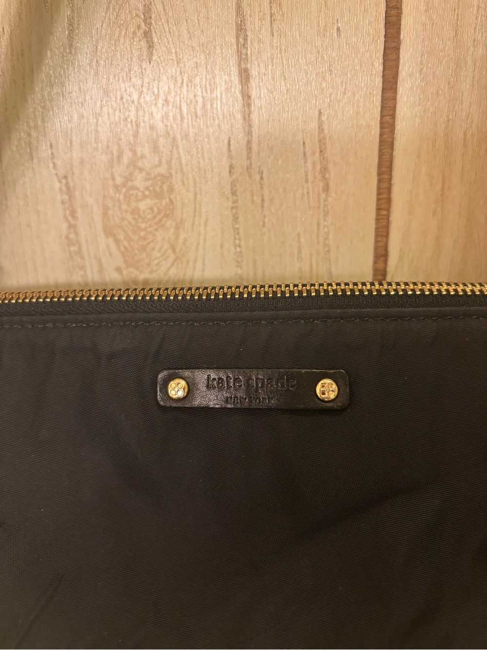kate spade Black Mini Shoulder Bag with Gold Accent - Picture 2 of 5